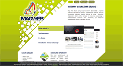 Desktop Screenshot of magwebstudio.pl
